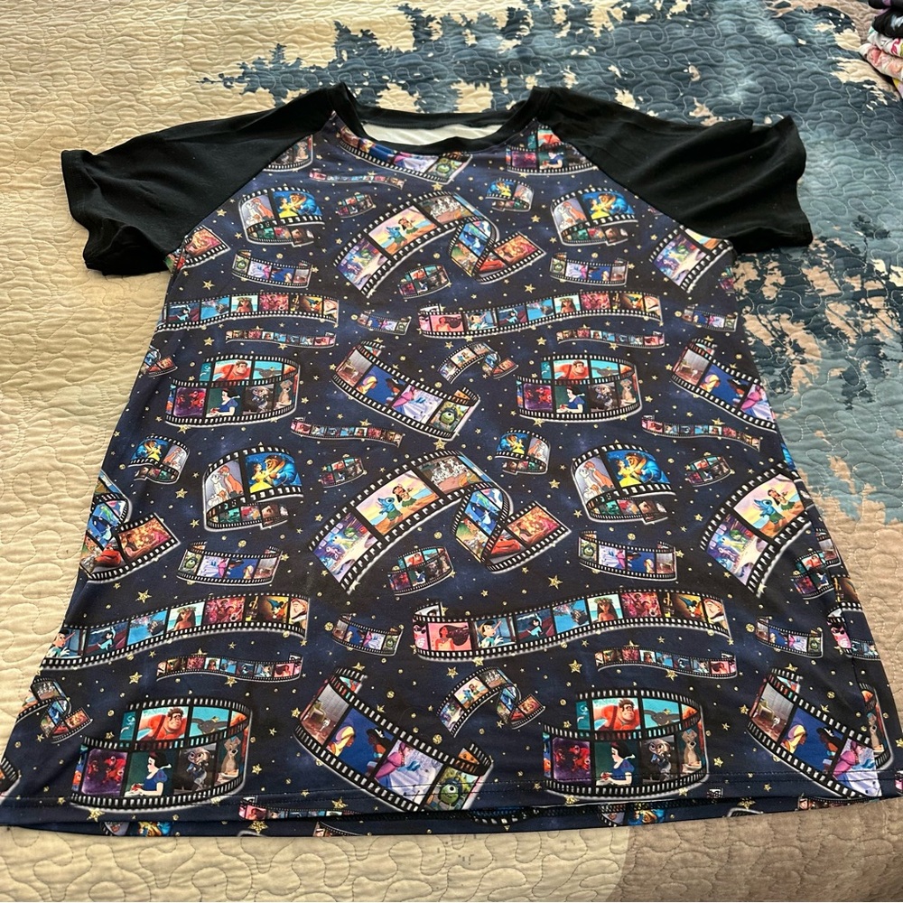 Disney Film Strip Graphic Tee - Classic Films